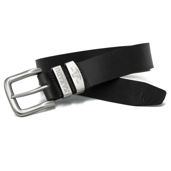 Ironbark Double Keeper Belt in Black