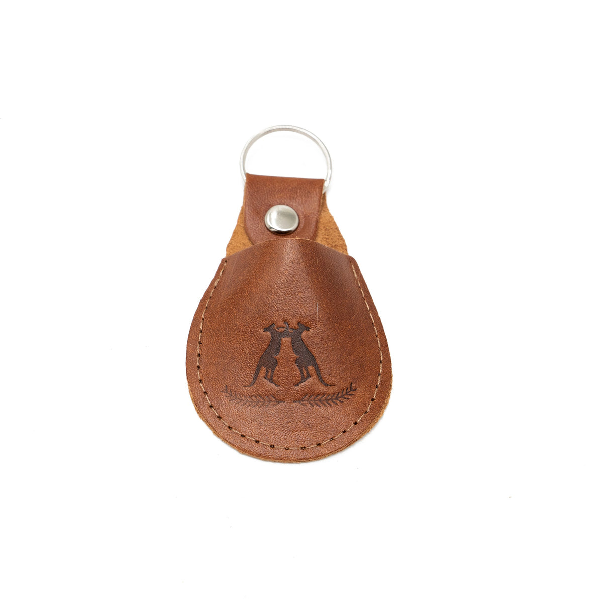 Joey Roo Key Ring Joey Kangaroo Leather Keyring – Kakadu Traders US