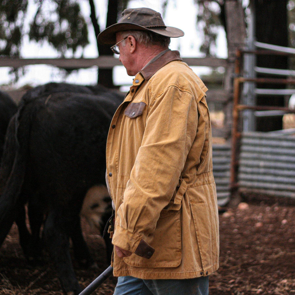 Pilbara Jacket in Tobacco - Kakadu Traders Australia