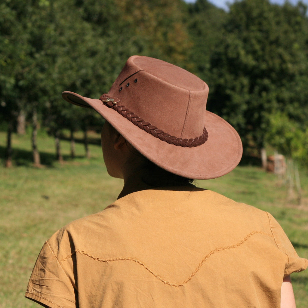 Brown Suede