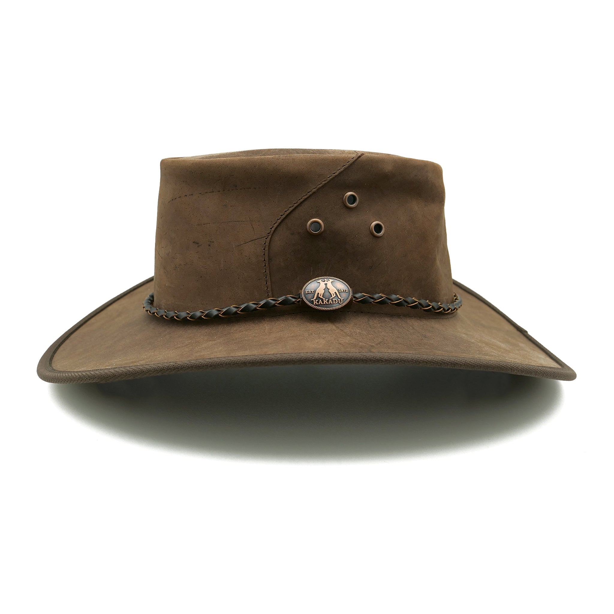The Roo Leather Hat – Kakadu Traders US