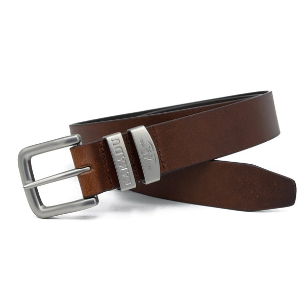 Ironbark Double Keeper Belt in Brown