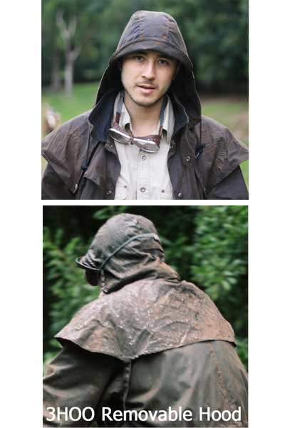 Attachable Hood in Brown