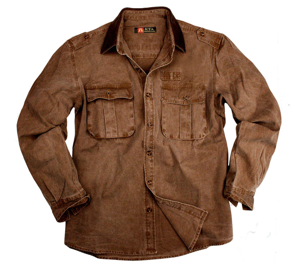 Southern Cross Shirt in Tobacco