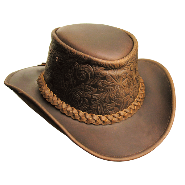 Spainard Leather Hat - Kakadu Traders Australia