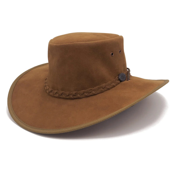 Kalgoorlie Wide Brim Soaka Hat in Chestnut