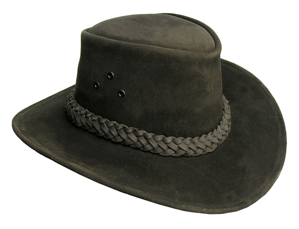 Geelong Suede Hat in Black