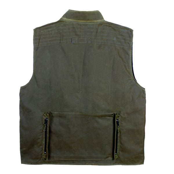 Traveller Multi-Pocket Vest in Olive
