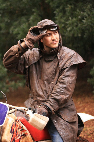 Iron Bark Drovers Jacket in Brown